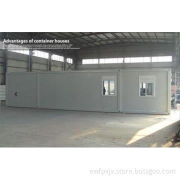 Waterproof Living or Office 40ft Container House , White Mo